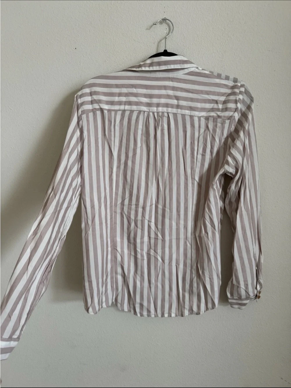 Maeve Anthropologie Striped Wrap Mariana Blouse Top 12P